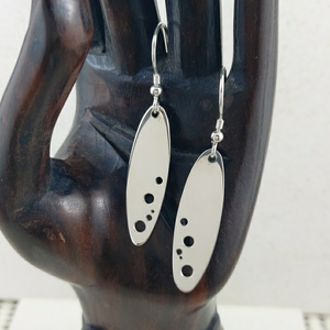 Quiet Moments Sterling Silver 925 drop Earrings