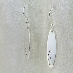 Quiet Moments Sterling Silver 925 drop Earrings