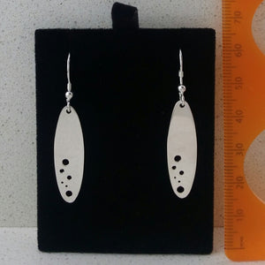 Quiet Moments Sterling Silver 925 drop Earrings