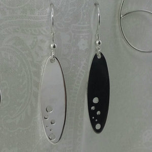 Quiet Moments Sterling Silver 925 drop Earrings