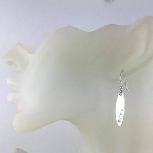 Quiet Moments Sterling Silver 925 drop Earrings