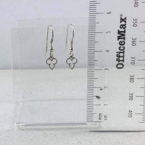 Sterling Silver 925 Earrings with trefoil