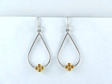 Load image into Gallery viewer, 18ct Yellow Gold, Sterling Silver, Citrine Earrings 3
