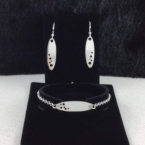 Quiet Moments Sterling Silver 925 drop Earrings